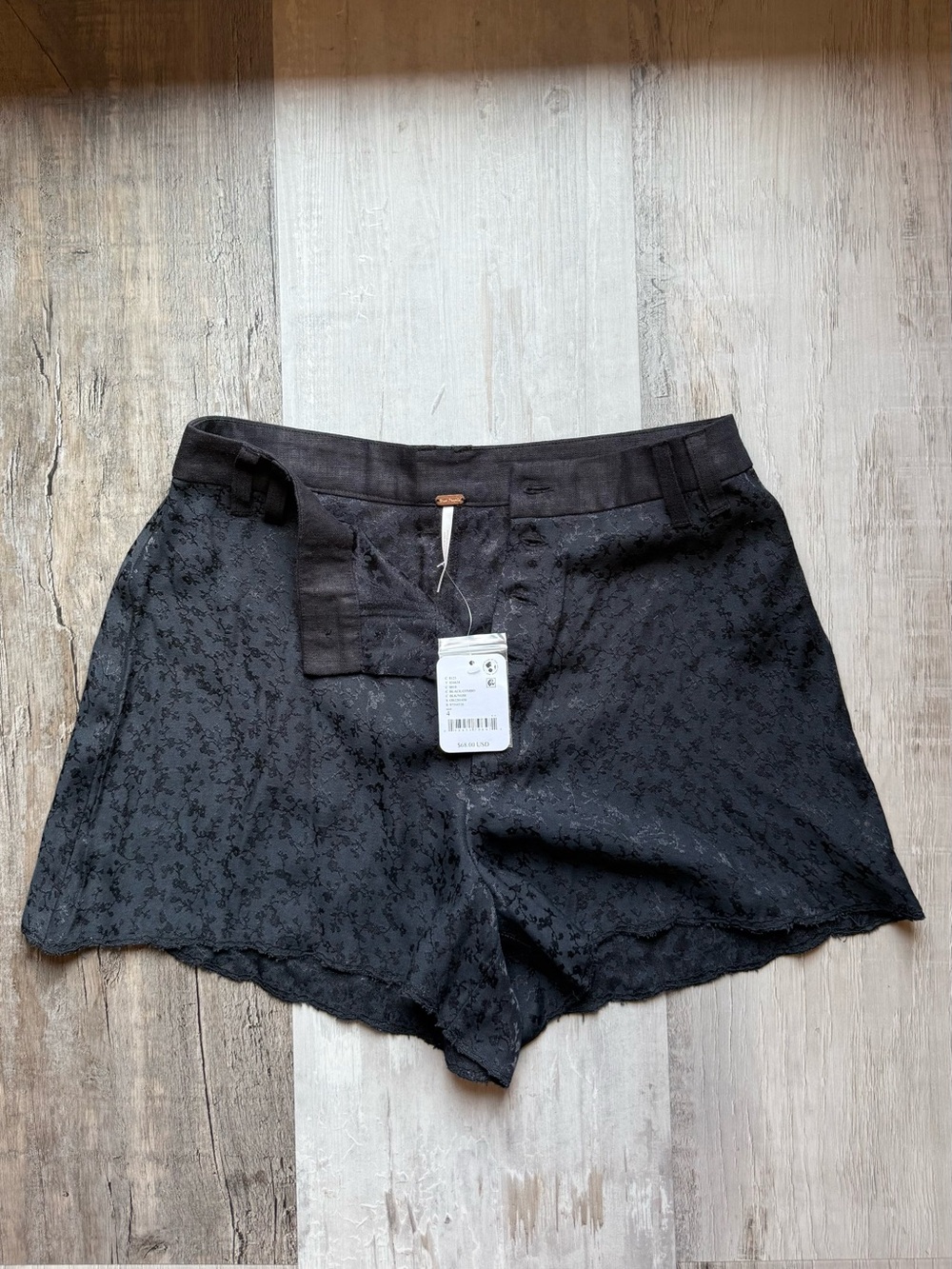 Free People Shorts Black